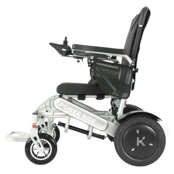 ReNuCare Metallic Silver Power Ride Wheelchair