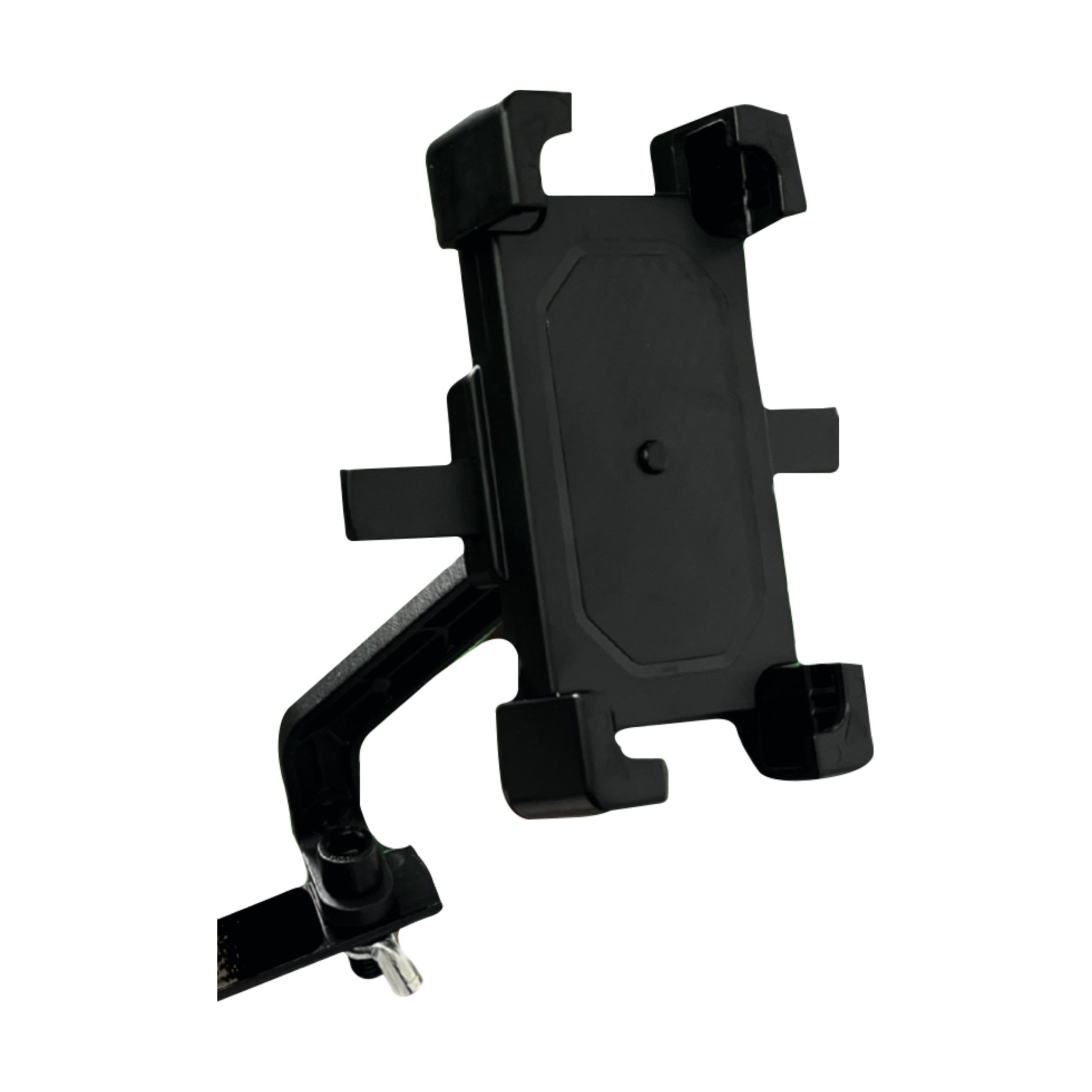 ReNuCare Black Universal Adjustable Phone Holder for Wheelchairs