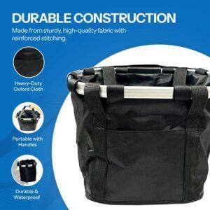 ReNuCare Power Ride Black Multipurpose Shopping Basket - Image 2