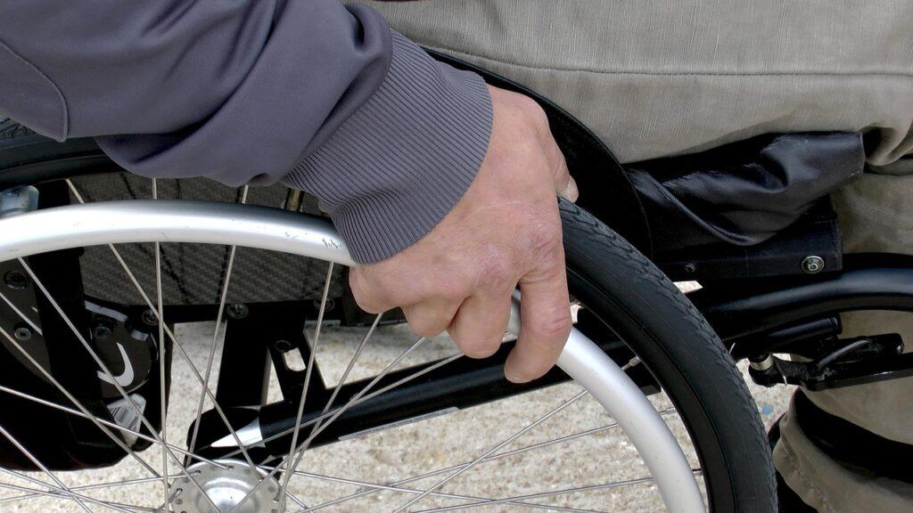 wheelchair, disabled, someone with reduced mobility, man, promenade, hand, wheelchair, wheelchair, wheelchair, wheelchair, wheelchair, disabled