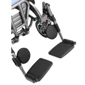 ReNuCare Adjustable Removable Leg Rest Set for Power Ride Wheelchair